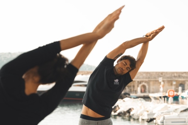 Yoga en cours d'apnée débutant chez Bluenery académie